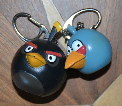 Angry Birds -avaimenperä 2kpl