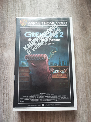 Gremlins 2 Riiviöt uusi pesue VHS