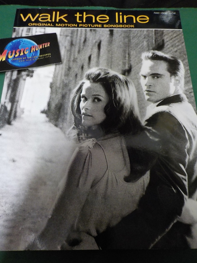 OST [ JOHNNY CASH ] - WALK THE LINE NUOTTIKIRJA