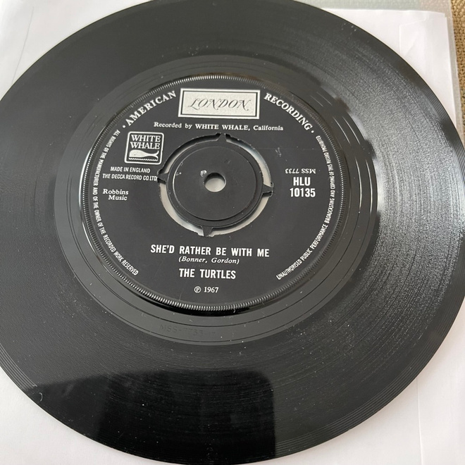 THE TURTLES: She’d Rather Be with Me * +1 * UK 1967