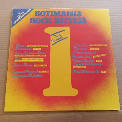 LP Kotimaisia rockhittejä 1 ja 2