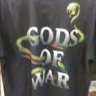 MANOWAR GODS OF WAR ORKKIS VANHA T-PAITA KOKO L - pikkukuva 2