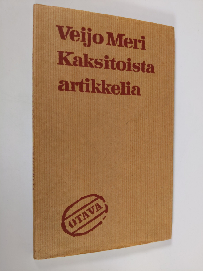 Veijo Meri : Kaksitoista artikkelia
