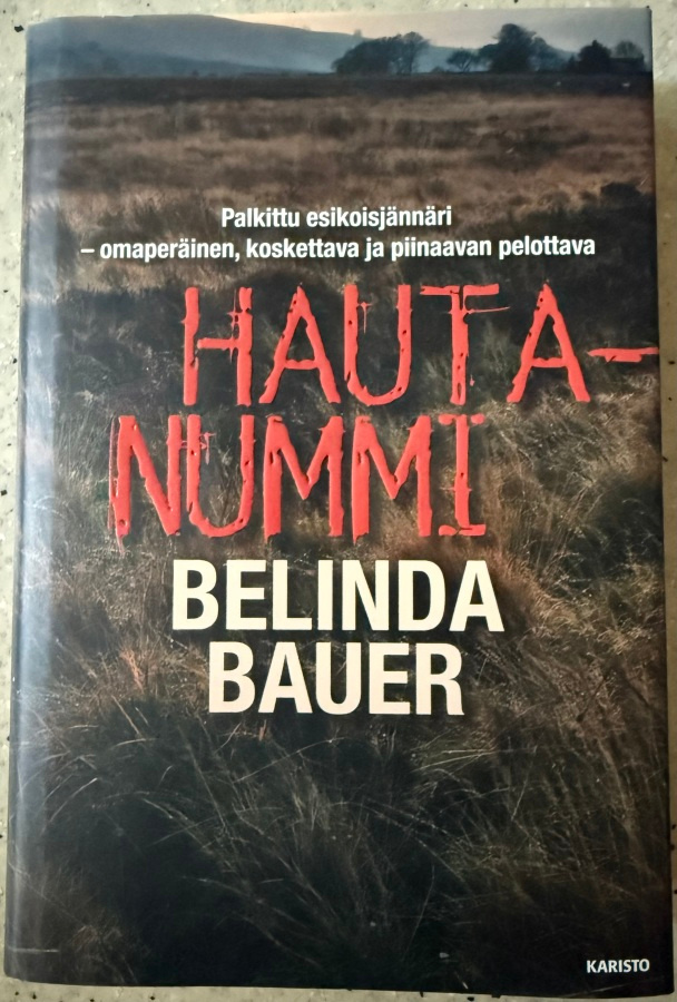 [Kirja] BELINDA BAUER: HAUTANUMMI