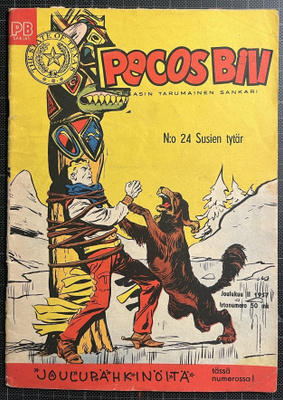Pecos Bill 1957 no:24; Susien tytär
