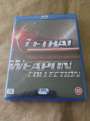 Lethal Weapon collection (Bluray) (4 levyä)