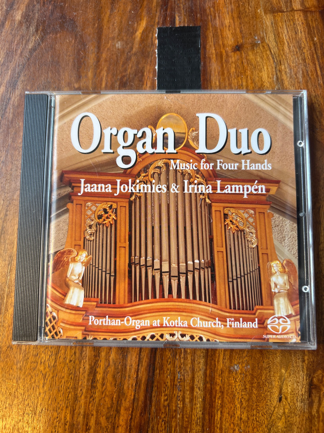 Organ Duo - Music For Four Hands cd/sacd