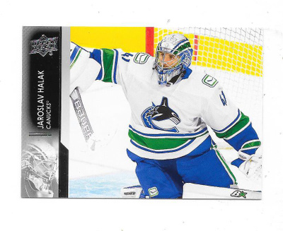 2021-22 Upper Deck #650 Jaroslav Halak Vancouver Canucks MV