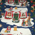 1 kpl jouluverho 135x145cm - pikkukuva 2
