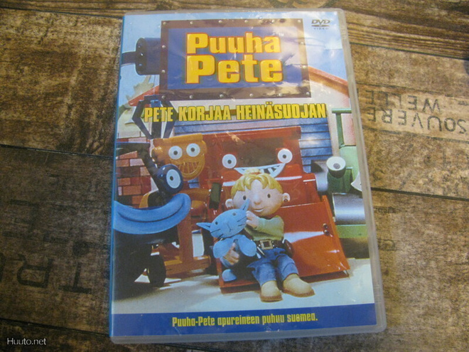 Puuha Pete - Pete korjaa heinäsuojan (DVD)