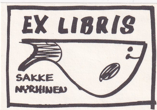 Ex Libris, Sakke Nyrhinen,  b681