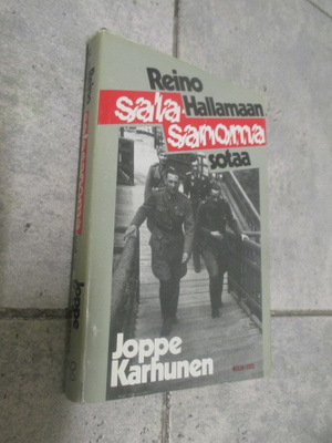 JOPPE KARHUNEN - REINO HALLAMAAN SALASANOMASOTAA