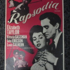 Rapsodia (1954) vanha elokuvajuliste - Elizabeth Taylor - pikkukuva 1