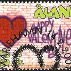 Åland 2001 Ystävänpäivä 3,20 mk EP alareuna LOISTO LaPe 190 - pikkukuva 1