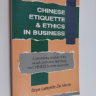 Boye De Mente : Chinese etiquette & ethics in business - pikkukuva 1