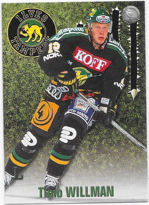 1998-99 CardSet #76 Timo Willman Ilves