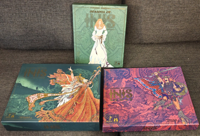 INIS 3rd Edition lautapeli + lisäosat