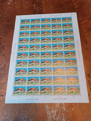 1978 Eurooppamerkki 1,20mk arkki. Postituore