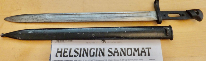 VANHA Pistin Winchester M/1895 Ryssän Winsu