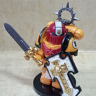 WARHAMMER Imperial Fists Vet. Lego-yhteensopiva figu (UUSI) - pikkukuva 1