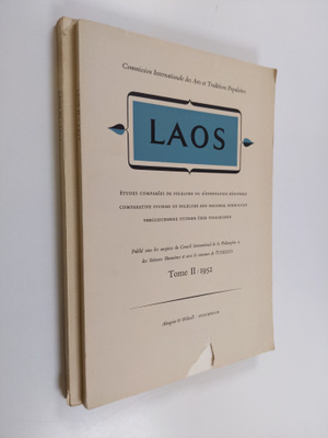 Sigurd Erixon : Laos. Etudes comparees de folklore ou d'e...