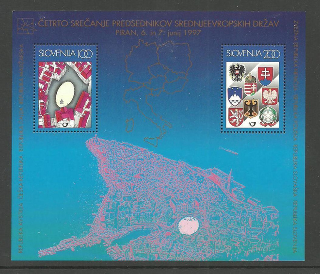 SLOVENIA historia blokki 1997 **
