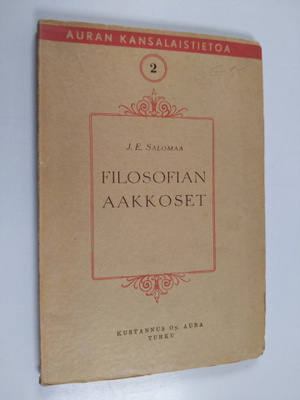 J. E. Salomaa : Filosofian aakkoset