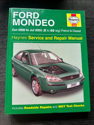Haynes 3990 Ford Mondeo 2000 - 2003 korjausopas