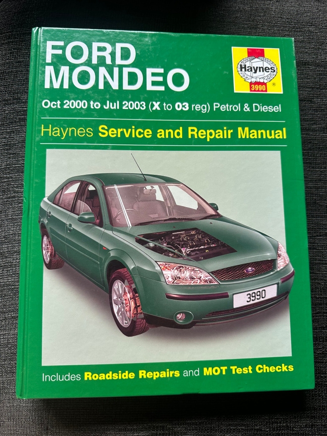 Haynes 3990 Ford Mondeo 2000 - 2003 korjausopas