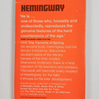 Ernest Hemingway : Torrents of Spring - pikkukuva 2