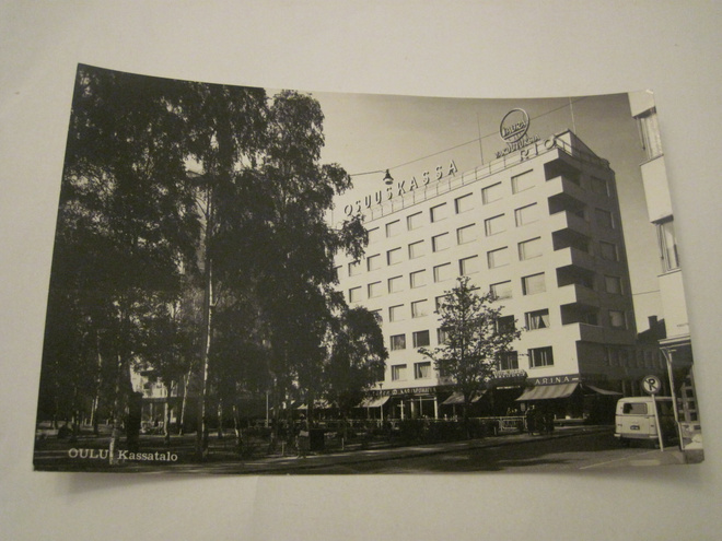 VANHA Postikortti Oulu 1950-l Alkup.Mallikappale