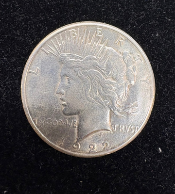 Peace dollar 1922