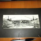 Saimaan kanava  n 1930 * valokuva 21x8cm kartongilla - pikkukuva 1