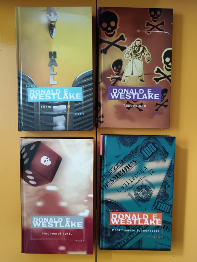 Donald E.Westlake valikoima SAPO 5€/kpl