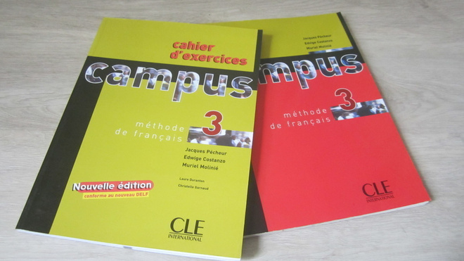 Campus 3: Methode De Francais – tekstikirja & harjoituskirja