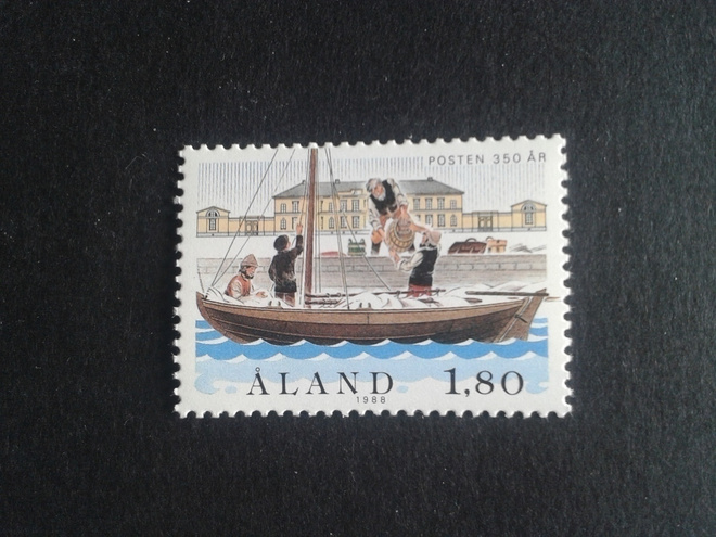 åland 1988 postilaitos 350v**
