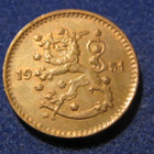 1 markka 1951 Cu - pikkukuva 2