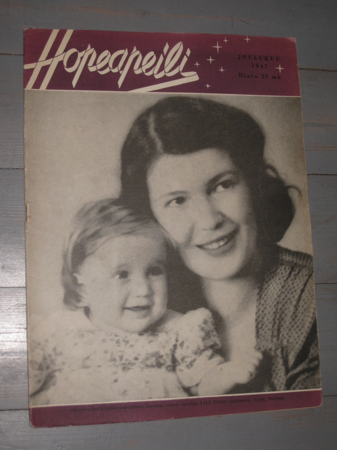 Hopeapeili : joulukuu 1947