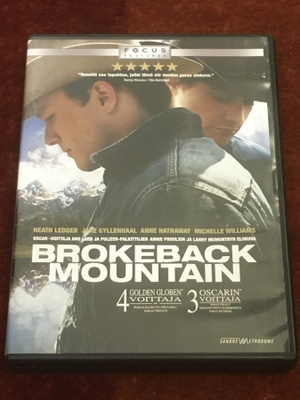 BROKEBACK MOUNTAIN - DVD - heath ledger