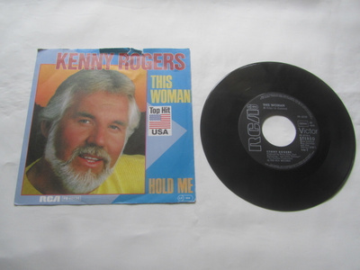 Kenny Rogers:This Woman 7" single   1983