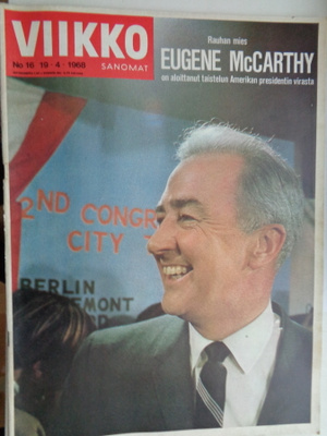 Vikkosanomat Nro 18/1968 (6.5)