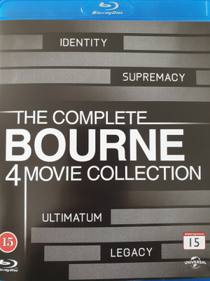 BOURNE 4 MOVIE COLLECTION BLU-RAY