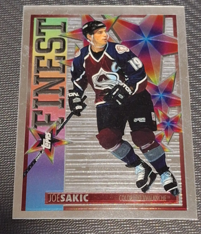 Joe Sakic 1995-96 Topps Mystery Finest #M6