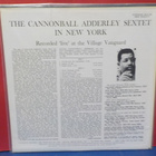 THE CANNONBALL ADDERLEY SEXTET - IN NEW YORK M-/EX+ LP - pikkukuva 2