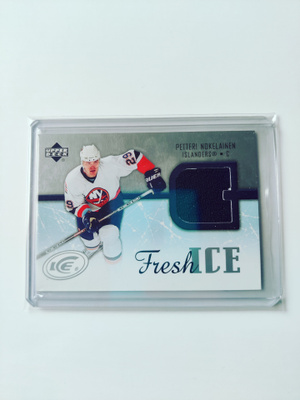 Petteri Nokelainen 05-06 UD Ice Fresh Ice Jersey