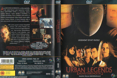 Urban Legends Kauhutarinoita 2 (5 377) K -FI- suomik. DVD eg