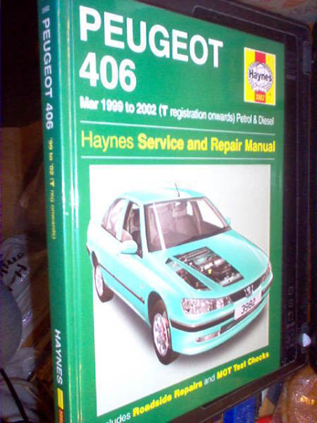 Korjausopas PEUGEOT 406 1999-2002 (Sis.pk:t)