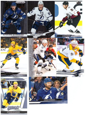 8 x STEVEN STAMKOS Tampa Bay Lighnting