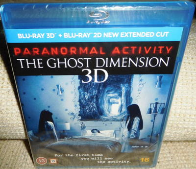 Paranormal Activity - Ghost Dimension 3D (muoveissa) Blu-ray