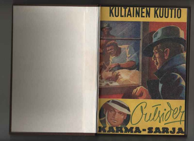 Outsider: Kultainen kuutio, Mantere 1948, jälkisid., K3+